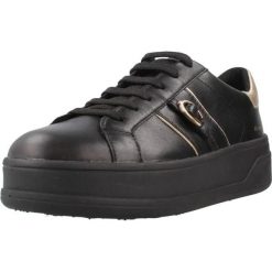Buty GEOX D56WVB 085Y2 Czarny. Czarne obuwie trekkingowe damskie Geox, ze skóry, bez zapięcia. Za 448.99 zł.