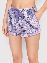 Cyberjammies Szorty piżamowe Camila 9375 Fioletowy Regular Fit. Fioletowe piżamy damskie Cyberjammies, bez wzorów, z bawełny, bez ramiączek. Za 129.99 zł.