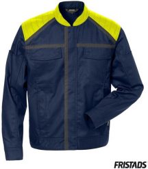 Reis Bluza męska ochronna stójka zamek napy dużo kieszeni przedłużany tył strecz granatowo-żółty wytrzymały materiał Cordura STFP XS. Brązowe bluzy męskie Reis, m, bez wzorów, z materiału, bez ramiączek, bez kaptura. Za 364.22 zł.