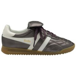 Sneakersy damscy Gola Stadium 86 Trainer. Białe obuwie sportowe damskie Gola, bez wzorów, bez zapięcia. W wyprzedaży za 425.50 zł.
