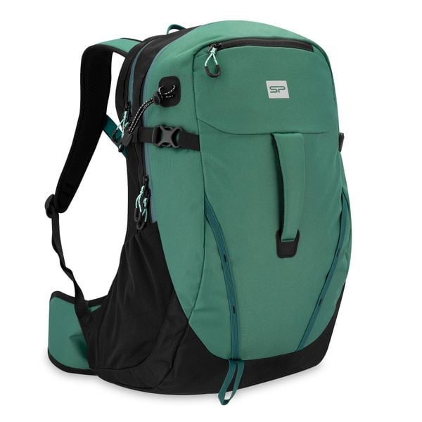 Plecak turystyczny Spokey Buddy. Czarne plecaki męskie Spokey, bez wzorów, z materiału, biznesowe. Za 189.99 zł.