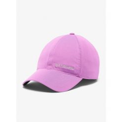 Czapka z daszkiem Columbia Coolhead III Ball Cap - razzle. Czerwone czapki damskie Columbia, bez wzorów, sportowe. Za 109.99 zł.