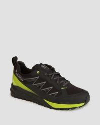 Buty trekkingowe męskie Dolomite Croda Tech GTX. Czarne trekkingi męskie Dolomite, z gore-texu, bez zapięcia. Za 803.90 zł.