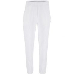 Spodnie damskie Athlecia Marlie. Białe spodnie dresowe damskie Athlecia, na lato, bez wzorów, sportowe, trekkingowe. Za 119.99 zł.