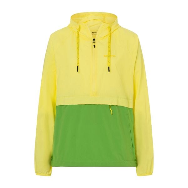 Kurtka przeciwwiatrowa damska Marmot Campana Anorak. Zielone kurtki sportowe damskie Marmot, xs, bez wzorów, bez ramiączek, bez kaptura, trekkingowe. Za 189.99 zł.