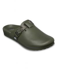 Klapki CLOGG Zielone Męskie. Zielone klapki męskie Quiksilver, bez wzorów, z nylonu, bez zapięcia. Za 168.45 zł.