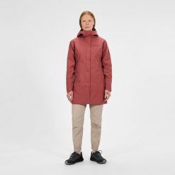 Parka przeciwdeszczowa damska Berghaus Omeara Long Shell Jacket. Czerwone parki damskie Berghaus, s, bez wzorów, bez kaptura. Za 775.49 zł.