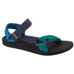 Sandały Teva M Original Universal Sandals M 1004006-NML niebieskie. Niebieskie sandały męskie na lato, bez wzorów, z gumy, bez zapięcia. W wyprzedaży za 370.83 zł.