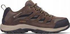 Buty trekkingowe męskie Columbia Columbia Crestwood Waterproof 2100651255 Brązowe 43. Brązowe trekkingi męskie Columbia, bez zapięcia. Za 359.90 zł.
