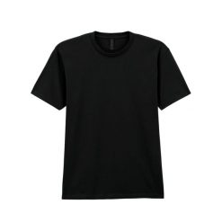 Koszulka Unisex Dla Dorosłych Softstyle Midweight. Czarne bluzki damskie GILDAN, xl, bez wzorów, sportowe, bez kołnierzyka, bez ramiączek. Za 55.99 zł.