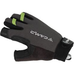 Rękawiczki wspinaczkowe CAMP Axion Light Fingerless. Czerwone rękawiczki męskie CAMP, na lato, bez wzorów, z materiału. Za 98.91 zł.