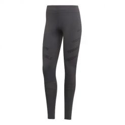 Damskie legginsy Adidas HOW WE DO TIGHT DP3958. Szare legginsy damskie Adidas, bez wzorów, z materiału. Za 267.99 zł.