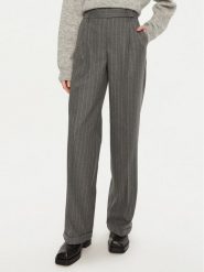 MAX&Co. Spodnie materiałowe 2426136064200 Szary Regular Fit. Szare spodnie materiałowe damskie MAX&Co., bez wzorów, z materiału. Za 589.99 zł.