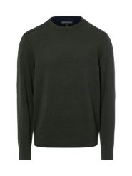 Finshley & Harding sweter z dzianiny z dodatkiem kaszmiru Mężczyźni Bawełna zielony, S. Zielone swetry męskie Finshley & Harding, m, bez wzorów, z bawełny, eleganckie, bez kołnierzyka, bez ramiączek. Za 299.95 zł.