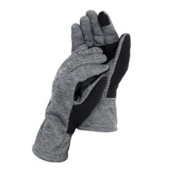 Rękawiczki trekkingowe męskie Under Armour Ua Storm Fleece. Szare rękawiczki męskie Under Armour, bez wzorów. Za 79.99 zł.