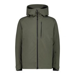 Kurtka narciarska z kapturem CMP. Zielone kurtki sportowe męskie CMP, na zimę, m, bez wzorów, z kapturem, narciarskie. W wyprzedaży za 399.99 zł.