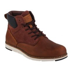 Levis Buty Levi's Jax Plus M 232198-1700-28 brązowe. Brązowe botki męskie na zimę, bez wzorów, z gumy, bez obcasa, bez zapięcia. Za 647.45 zł.