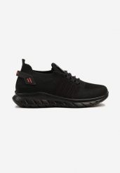 Czarno-Czerwone Buty Sportowe Sneakersy z Ozdobnym Tłoczeniem Daviros. Czarne buty sportowe męskie Born2be, bez wzorów, z jeansu, bez zapięcia. Za 69.99 zł.