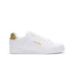 Trampki damskie DIADORA IMPULSE WN. Białe trampki i tenisówki damskie Diadora, bez wzorów, z materiału, bez zapięcia. Za 99.99 zł.