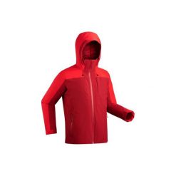 Kurtka narciarska 500 męska. Zielone kurtki sportowe męskie WED'ZE, m, bez wzorów, z materiału, bez kaptura, narciarskie, climacool (adidas). Za 349.99 zł.