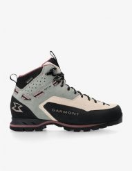 Buty podejściowe damskie Garmont Vetta Evo GTX - iceberg green/whitecup grey. Szare obuwie trekkingowe damskie GRONELL, bez zapięcia. Za 941.59 zł.