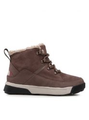 The North Face Trapery Sierra Mid Lace Wp NF0A4T3X7T71 Brązowy. Brązowe trapery damskie The North Face, z nubiku, bez zapięcia. Za 699.99 zł.