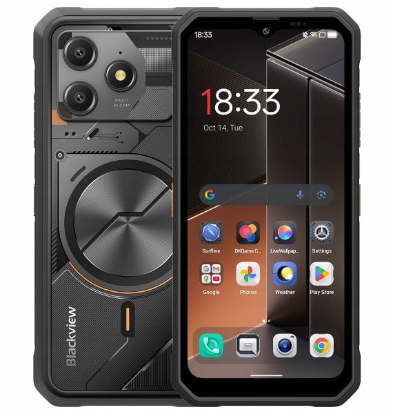 Smartfon Blackview BLACKVIEW FORT 100/8/128GB BLACK. Czarne smartfony Blackview. Za 741.59 zł.