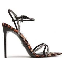 Sandały Steve Madden. Brązowe sandały damskie Steve Madden, bez wzorów, bez obcasa, na szpilce, bez zapięcia. Za 359.99 zł.