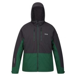 Męska Kurtka Zimowa Highton Stretch III. Niebieskie kurtki męskie Regatta, na zimę, m, bez wzorów, z puchu, sportowe, bez kaptura. Za 179.99 zł.