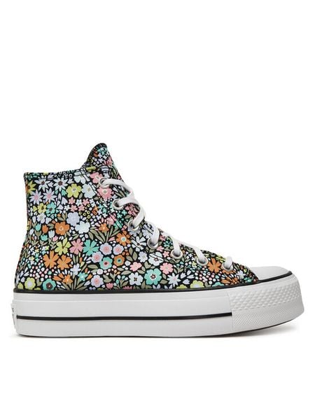 Converse Trampki Chuck Taylor All Star Lift Allover Florals A15009C Kolorowy. Trampki i tenisówki damskie Converse, bez wzorów, z materiału, bez zapięcia. Za 349.99 zł.