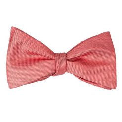 Mucha do Samodzielnego Zawiązania, Różowa, Łososiowa, Elegancka -EM Men's Accessories- Męska. Czerwone krawaty i muchy Em men's accessories, bez wzorów, eleganckie. Za 79.99 zł.