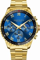 Zegarek męski SMARTWATCH GRAVITY GT16-1 GOLD/GOLD. Zegarki męskie Gravity, bez wzorów. Za 166.62 zł.