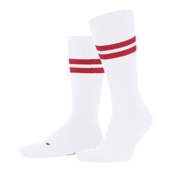 Skarpety Falke Dynamic. Białe skarpetki damskie Falke, bez wzorów, z bawełny. Za 123.00 zł.