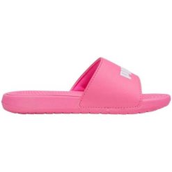 Klapki Puma Cool Cat 2.0 390881 08 różowe. Czerwone klapki damskie na lato, bez wzorów, z syntetyku, sportowe, bez obcasa, bez zapięcia. Za 158.66 zł.