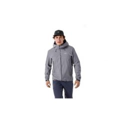 Kurtka trekkingowa Beta Sl. Szare kurtki męskie Arc'teryx, m, bez wzorów, z gore-texu, bez kaptura, wspinaczkowe, gore-tex. Za 2,399.99 zł.