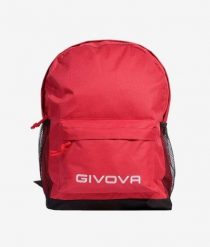 Plecak Givova Zaino Scuola. Czerwone plecaki męskie Givova, bez wzorów, z materiału, klasyczne. Za 59.00 zł.