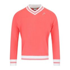 Head V-neck Sweater. Brązowe bluzy męskie Head, bez wzorów, sportowe, bez ramiączek, bez kaptura. W wyprzedaży za 323.80 zł.