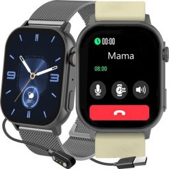 Smartwatch Gravity GT15-5 Beżowy. Brązowe zegarki smartwatch Gravity, bez wzorów. Za 343.99 zł.