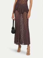 ONLY Spódnica maxi Aya 15375833 Kremowy Regular Fit. Białe spódnice damskie ONLY, s, bez wzorów, z syntetyku, maxi. Za 109.99 zł.
