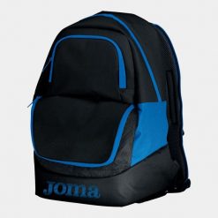 Plecak piłkarski sportowy Joma Diamond II treningowy z kieszenią na piłkę 44 L. Niebieskie plecaki męskie Joma, bez wzorów, sportowe. Za 79.99 zł.