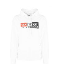 Diesel Bluza "S-Girk" | A00339-0IAJH-100 | Mężczyzna | Biały. Białe bluzy sportowe męskie Diesel, m, bez wzorów, z bawełny, bez kaptura. W wyprzedaży za 319.00 zł.