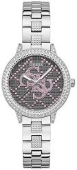 Zegarek Guess Zegarek damski Guess GW0944L1 srebrny. Szare zegarki damskie Guess, srebrne. Za 629.00 zł.