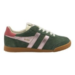 Baskets Femme Baskets Gola CLB790 Vert Gola. Zielone obuwie sportowe damskie Gola, bez wzorów, bez zapięcia. Za 468.00 zł.