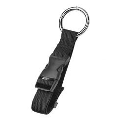 Zewnętrzny pasek do kurtki na plecak - szybkozłączna klamra. Czarne kurtki sportowe damskie SPORTENZIA, s, bez wzorów, bez ramiączek, bez kaptura, do biegania. Za 55.99 zł.
