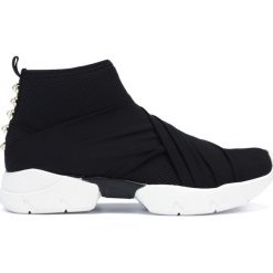 TWINSET Tenisówki Czarny. Czarne trampki i tenisówki damskie Twinset, bez wzorów, z materiału, bez zapięcia. Za 735.95 zł.