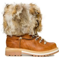 Buty MONTELLIANA SEICENTO. Brązowe obuwie trekkingowe damskie Montelliana, ze skóry, bez zapięcia. Za 2,360.00 zł.
