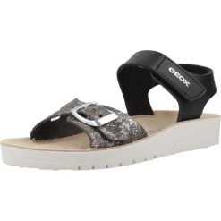 Sandały GEOX J SANDAL COSTAREI GI Czarny. Czarne sandały męskie Geox, na lato, bez wzorów, z syntetyku, bez zapięcia. Za 156.99 zł.