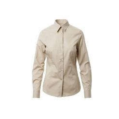 Koszula damska Payper Wear Florentia. Brązowe koszule damskie PAYPER WEAR, bez wzorów, z bawełny, eleganckie, bez kołnierzyka, bez ramiączek. Za 246.00 zł.