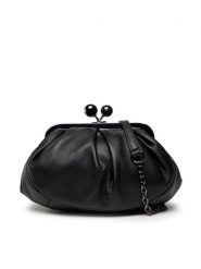 Weekend Max Mara Torebka Prati 55160122600 Czarny. Czarne torebki wizytowe damskie Weekend Max Mara, bez wzorów, ze skóry, bez dodatków. Za 1,199.00 zł.