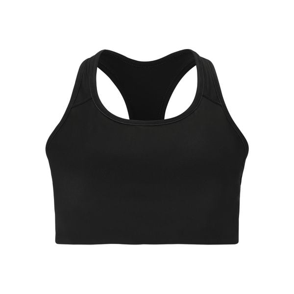 Biustonosz dla kobiet Athlecia Myolie. Czarne bielizna sportowa damska Athlecia, m, bez wzorów, z elastanu. Za 149.00 zł.